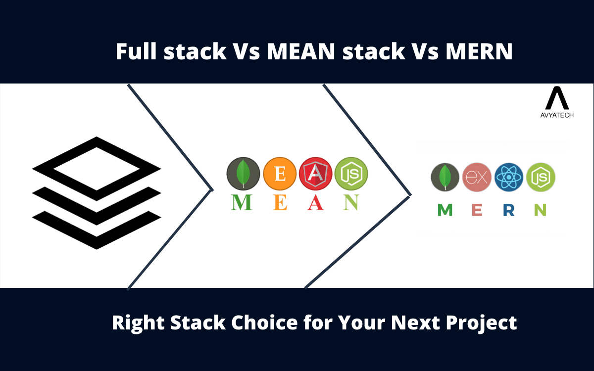 Full stack Vs Mean stack Vs MERN