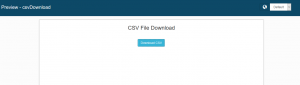 Custom Widget for BDM Download CSV