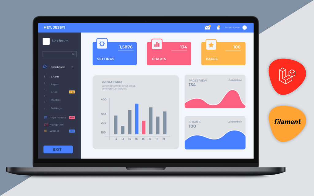 How to Setup Admin Dashboard Using Laravel and Filament