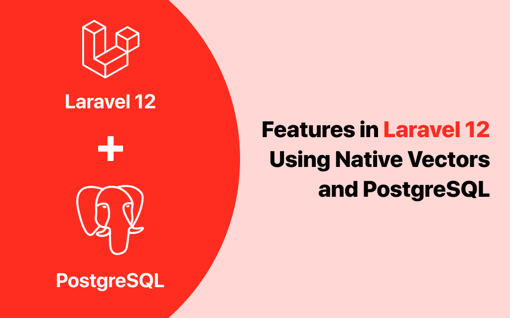 'related products' feature in laravel 12 using native vectors and postgresql