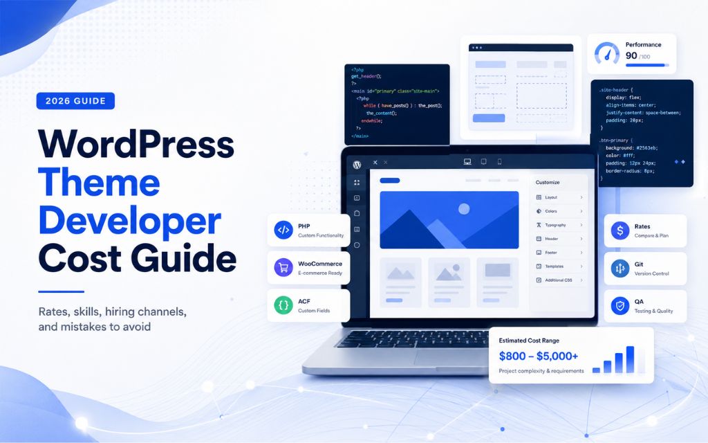 wordpress theme developer cost guide